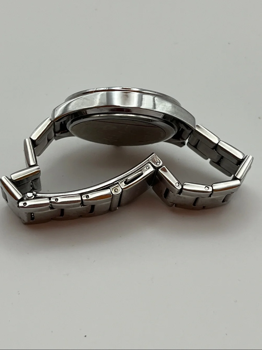 Betsey Johnson polished silver